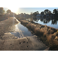 Thanksgiving high tide Norfolk image